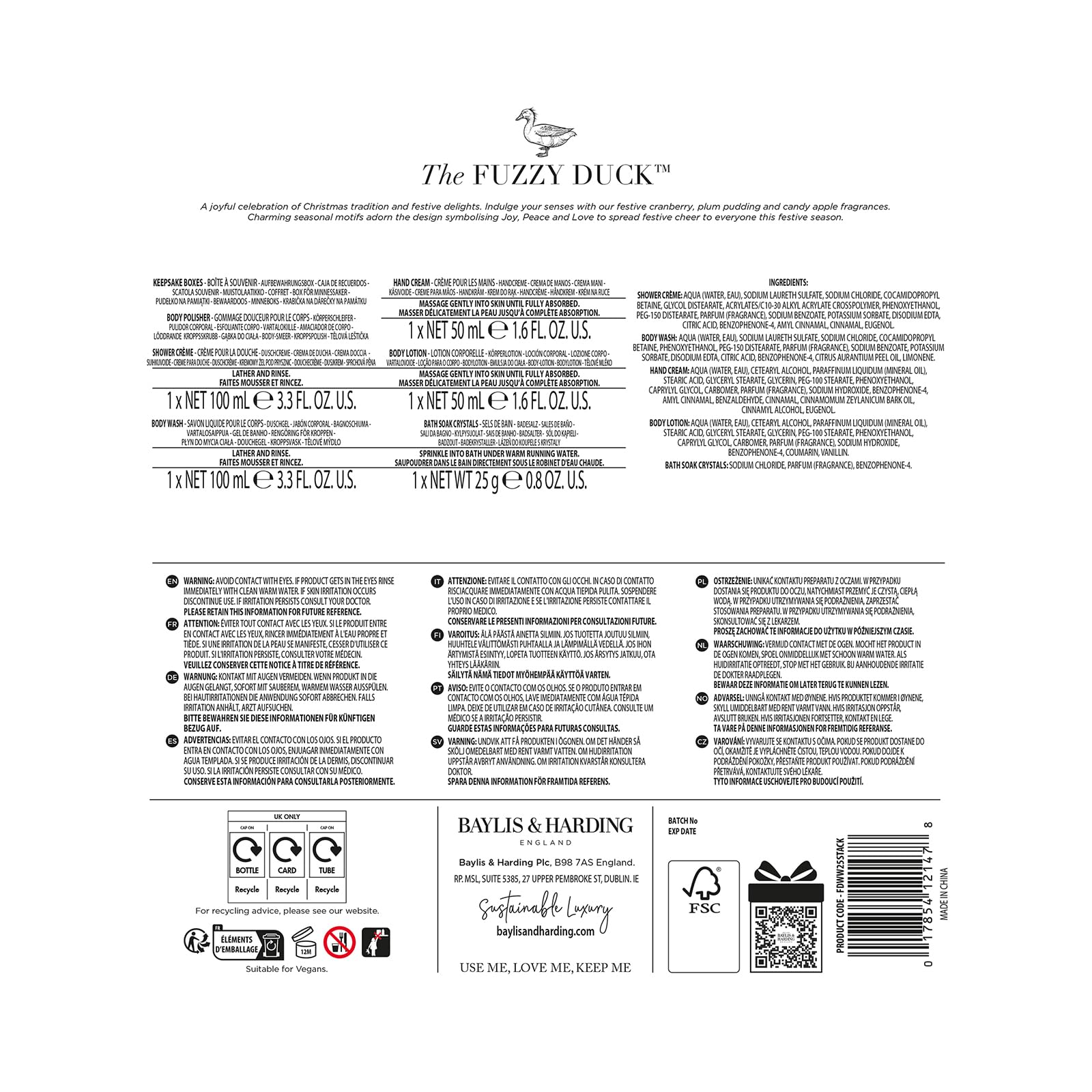 Baylis & Harding lifestyle bathroom scene portraying calming pamper routine benefit