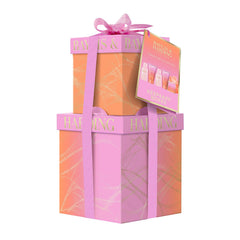 Baylis & Harding two gift boxes styled in home setting for elegant gifting