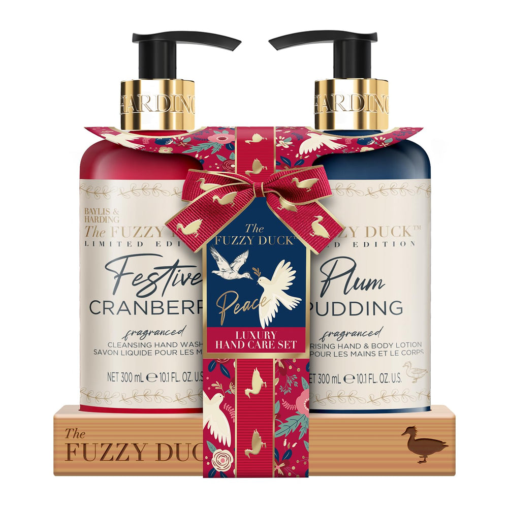 Baylis & Harding front packaging showing festive gift-ready presentation and seasonal appeal