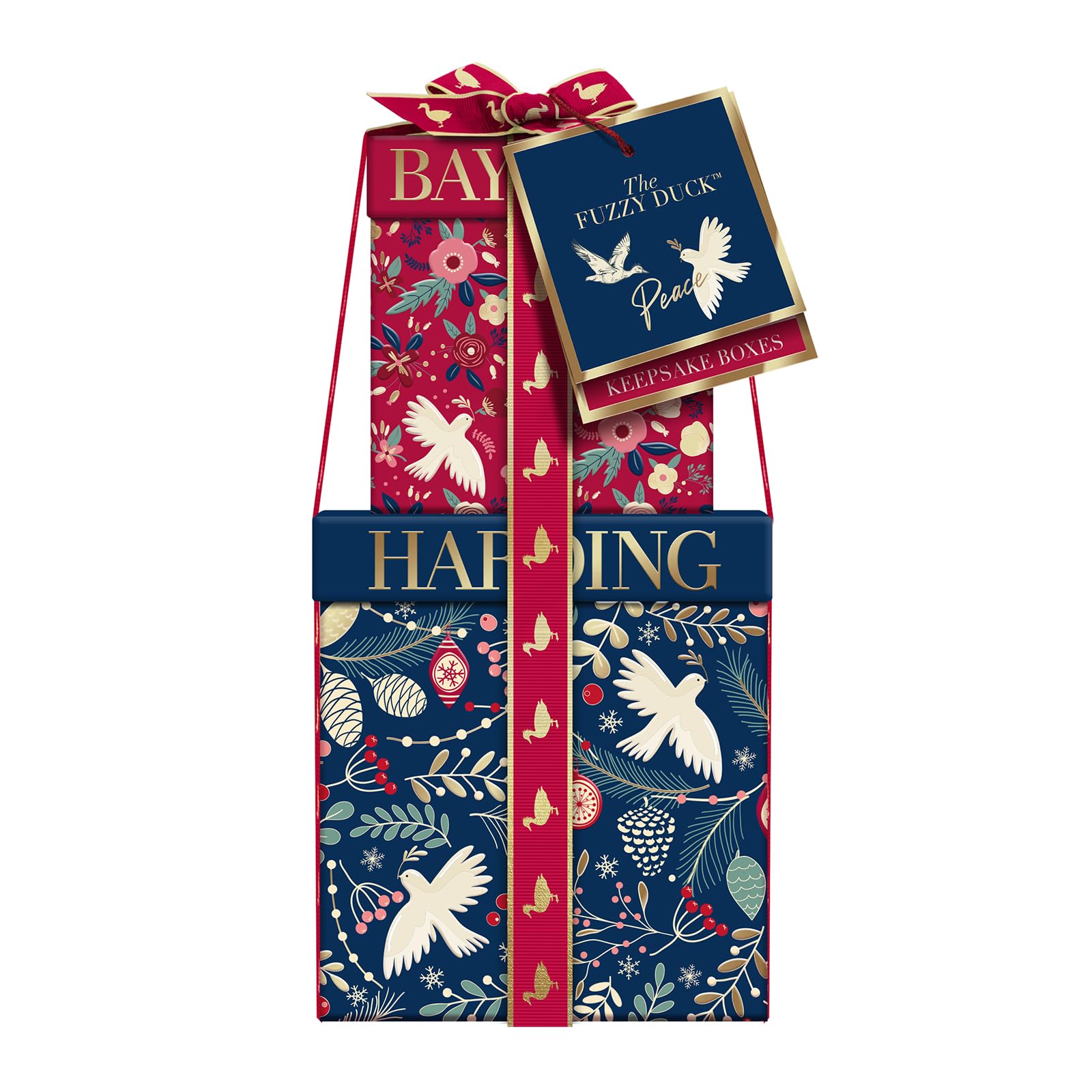 Baylis & Harding open box displaying all six pamper items for easy gifting benefit