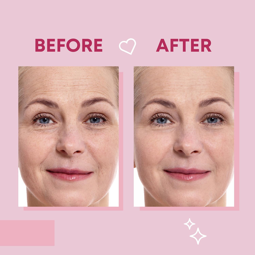 Bayside patch applied to forehead demonstrating secure adhesion and smoothing