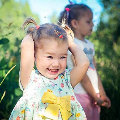 BBGifts clip placed in child's hair demonstrating secure hold benefit