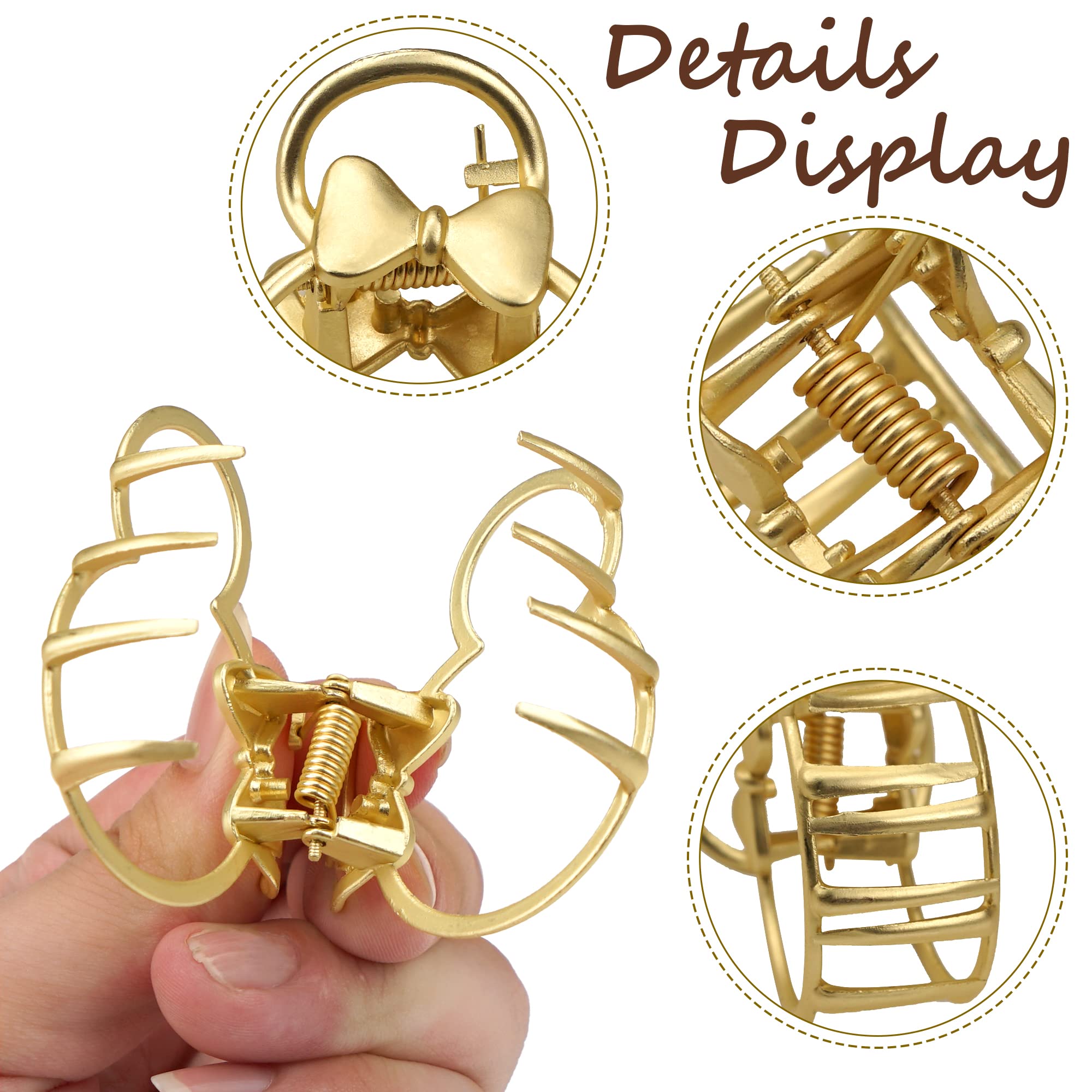 BBGifts clip holding half-up hairstyle, quick styling benefit