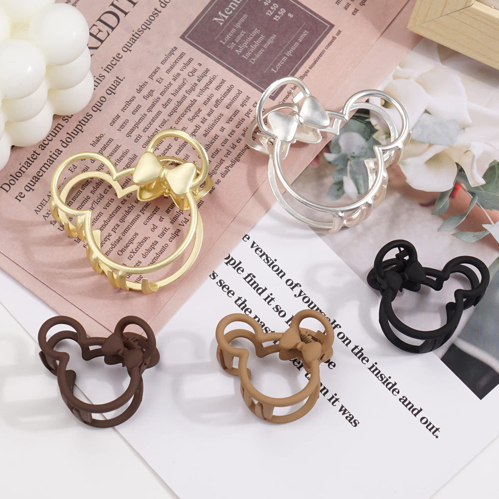 BBGifts assortment of colored clips laid flat for styling options