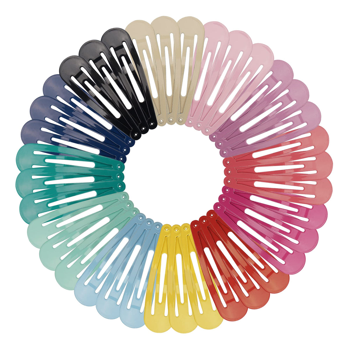 BBGifts front packaging showing 40 colorful clips and quantity benefit
