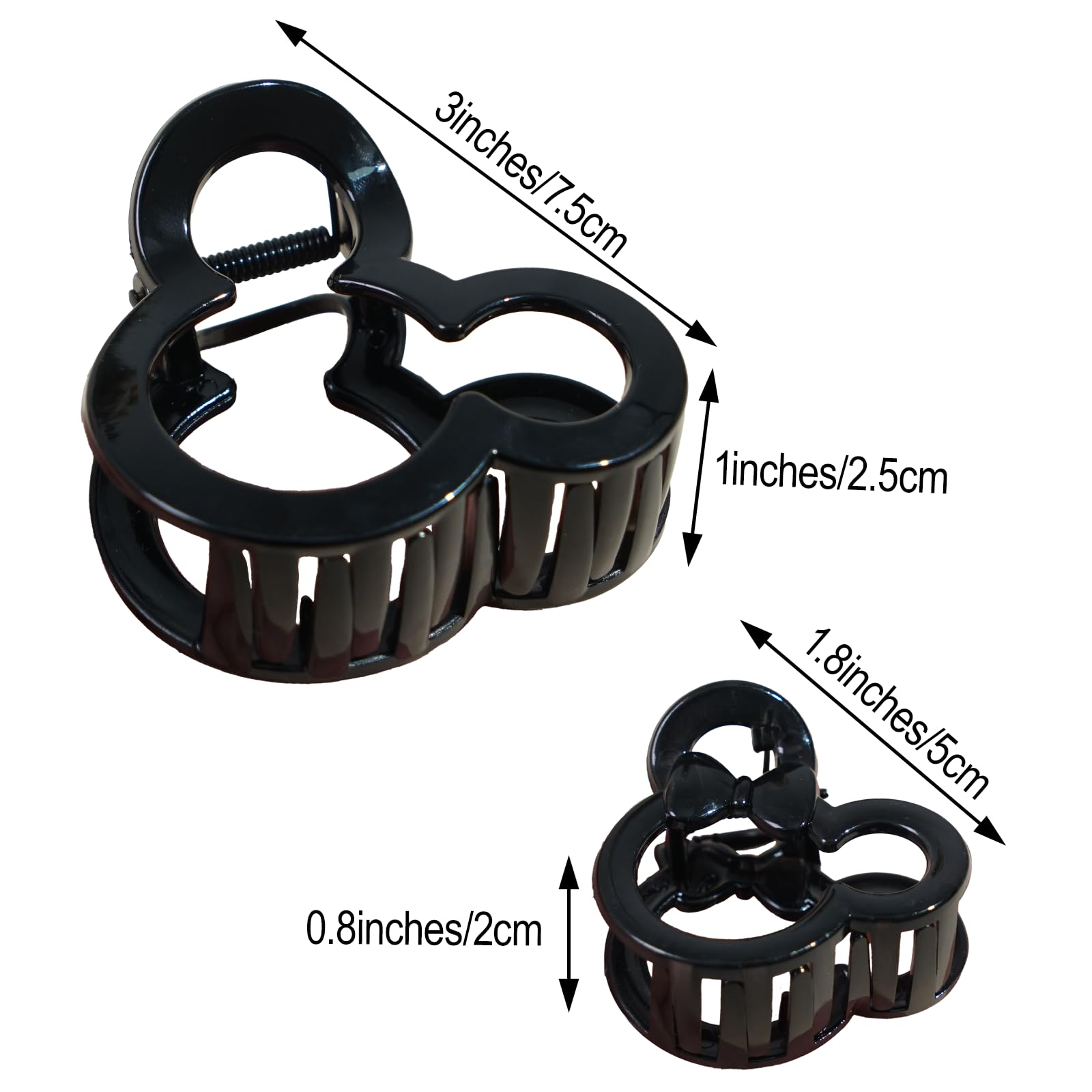 BBGifts lifestyle image at party showing decorative mouse-ear clips enhancing outfit