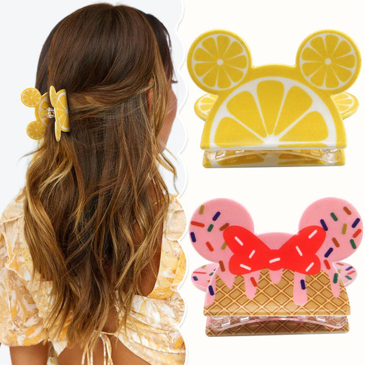 BBGifts mouse ears front view showing cute pattern and easy wear benefit