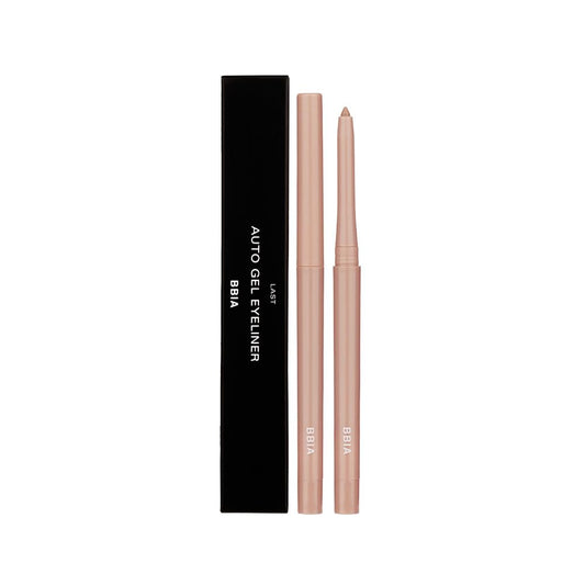 BBI@ BBIA front view of Almond Beige eyeliner showing slim automatic barrel