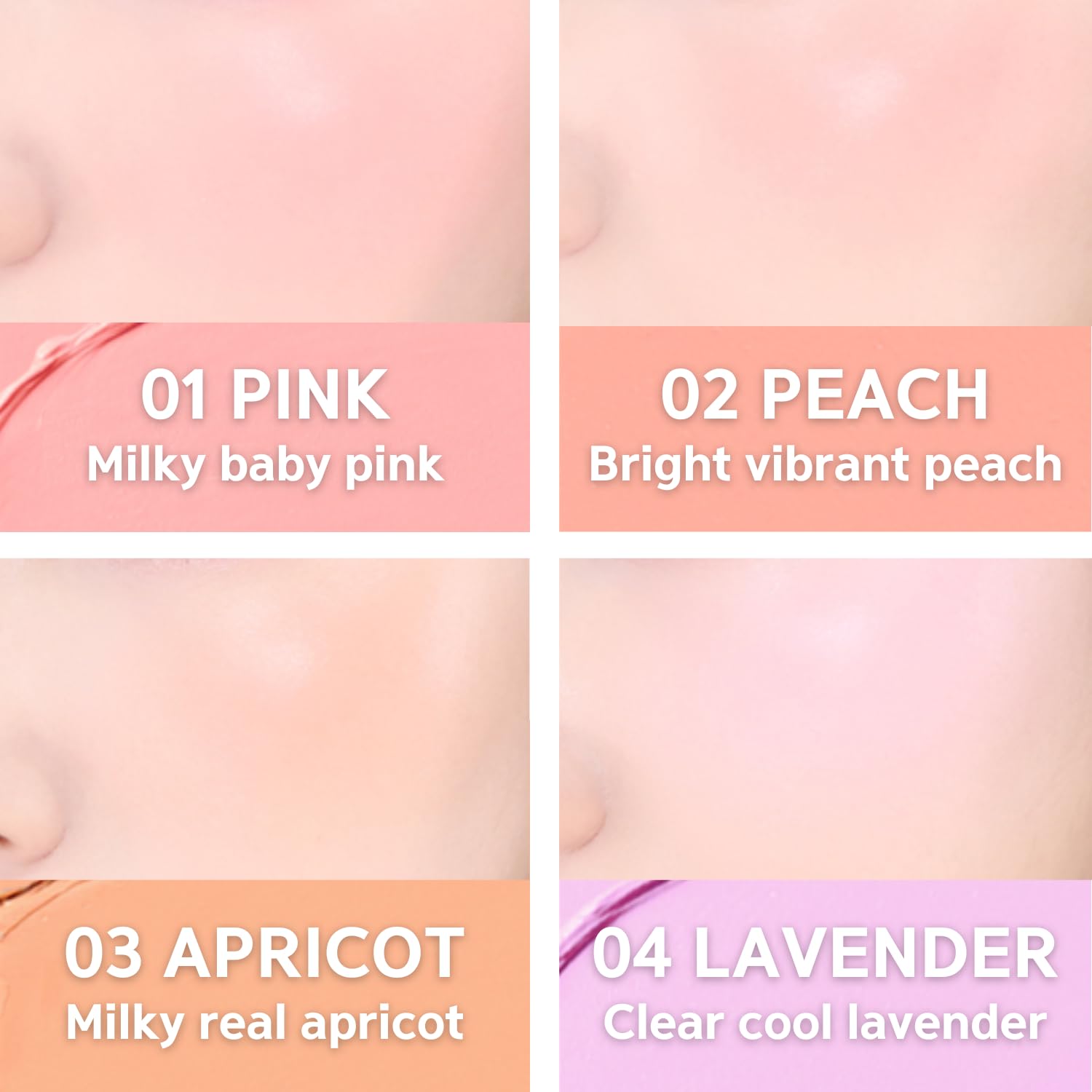 BBIA open palette top view revealing Downy Lavender pigmented surface