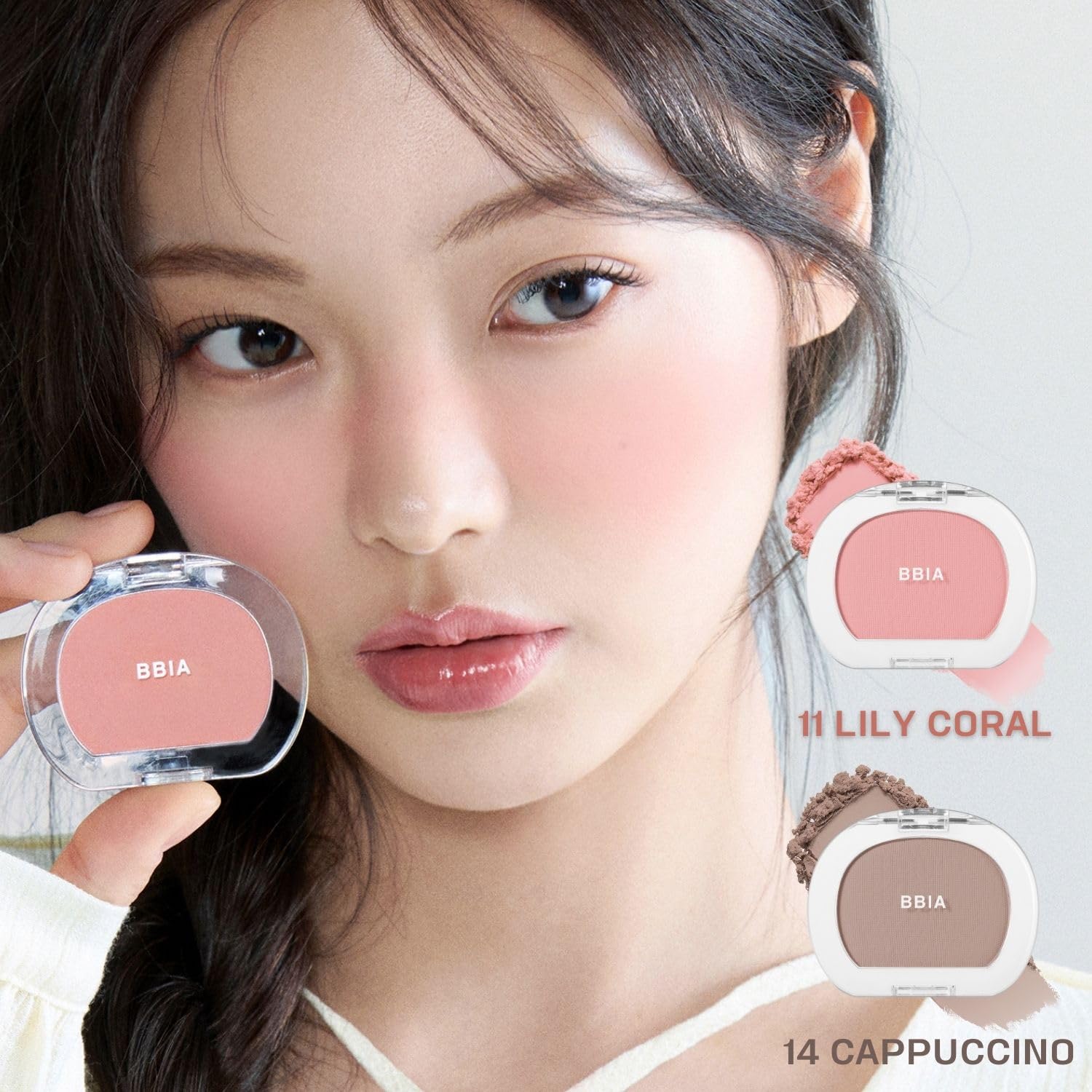BBIA brush swipe application demonstrating buildable color and blendability