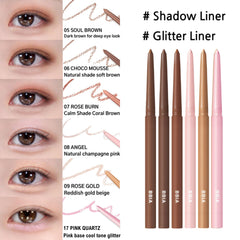 BBIA pencil applied along lash line showing precise definition and longwear benefit