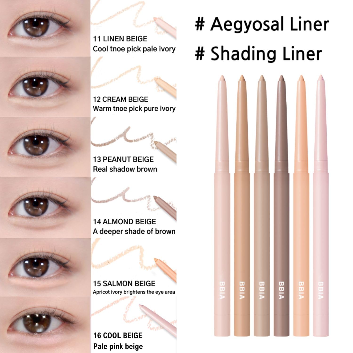 BBIA pencil beside fingers showing 3mm size and travel-friendly benefit