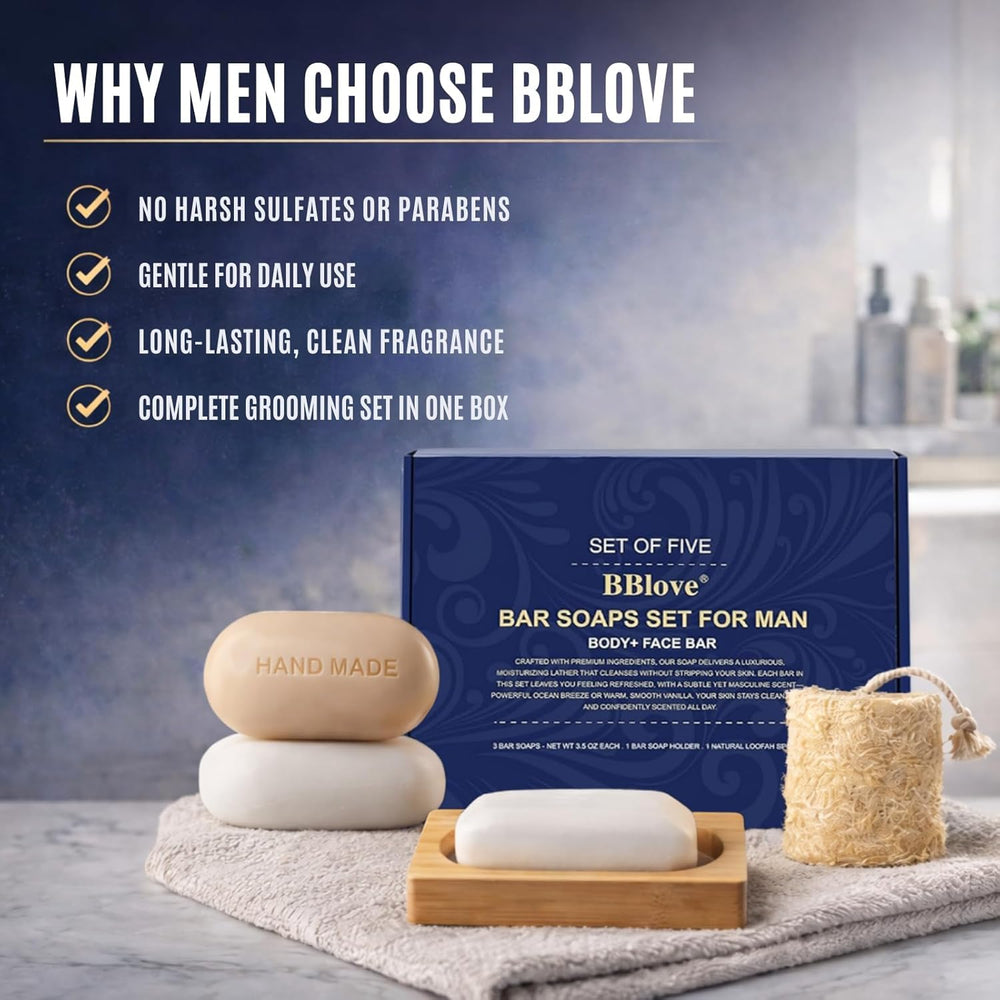 BBlove gift box staged in a bathroom setting to show premium gifting convenience