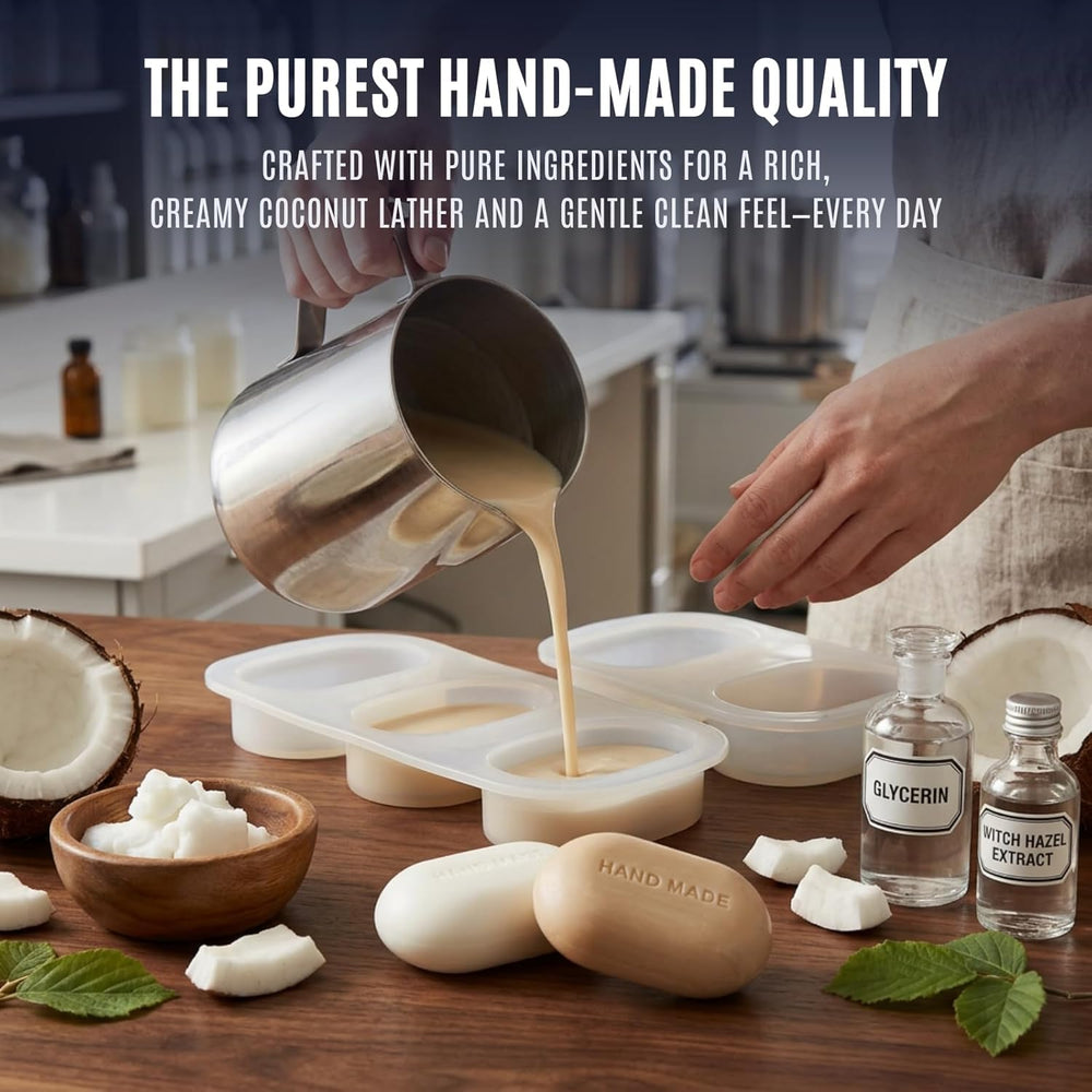 BBlove bar soap producing rich foam to show effective cleansing and moisturizing benefit