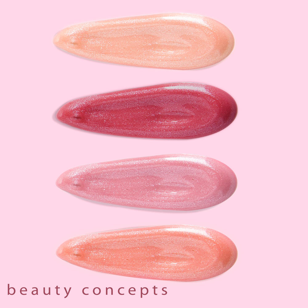 B.C BEAUTY CONCEPTS size comparison with hand to show compact, travel-ready tubes