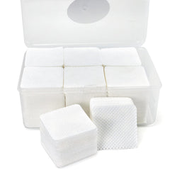 Bcowos front packaging case showing stack of lint free pads, neat storage benefit