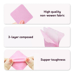 Bcowos stack of pads beside ruler showing quantity and scale benefits