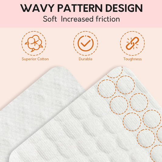Bcowos texture close-up highlighting non-woven pattern for improved rubbing power