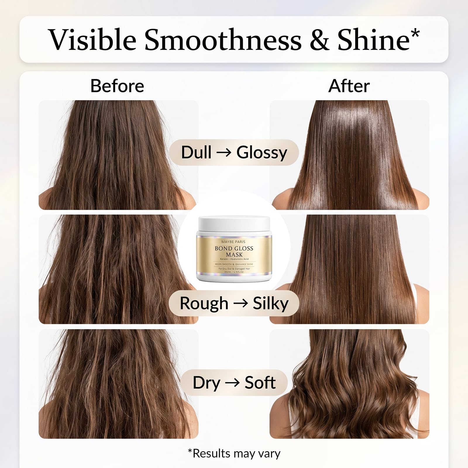 BCYXLR label showing ingredients like hydrolyzed keratin and hyaluronic acid