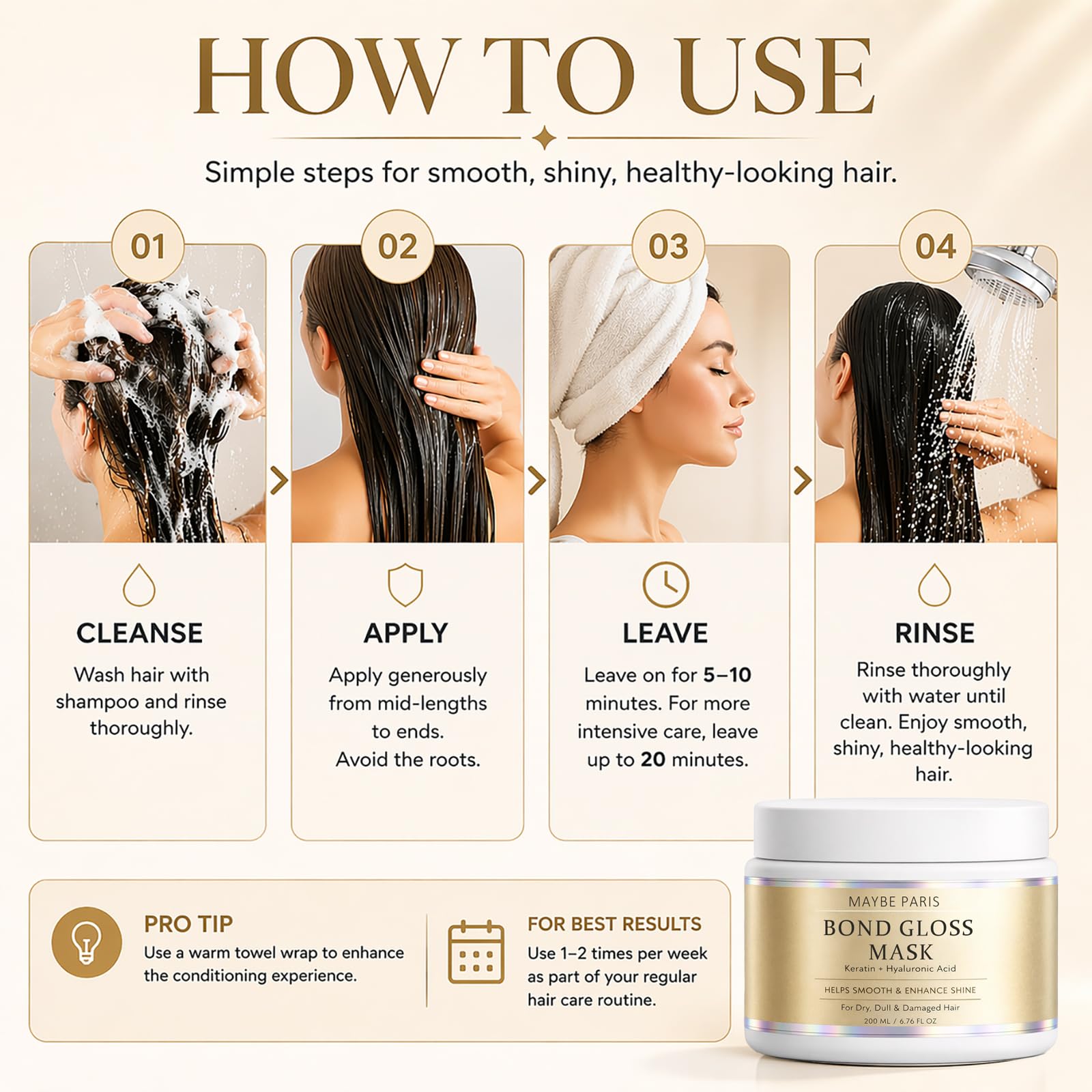 BCYXLR tube dispensed on palm highlighting easy application
