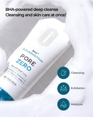 BE THE SKIN foam on hand showing gentle cleansing and reduced friction