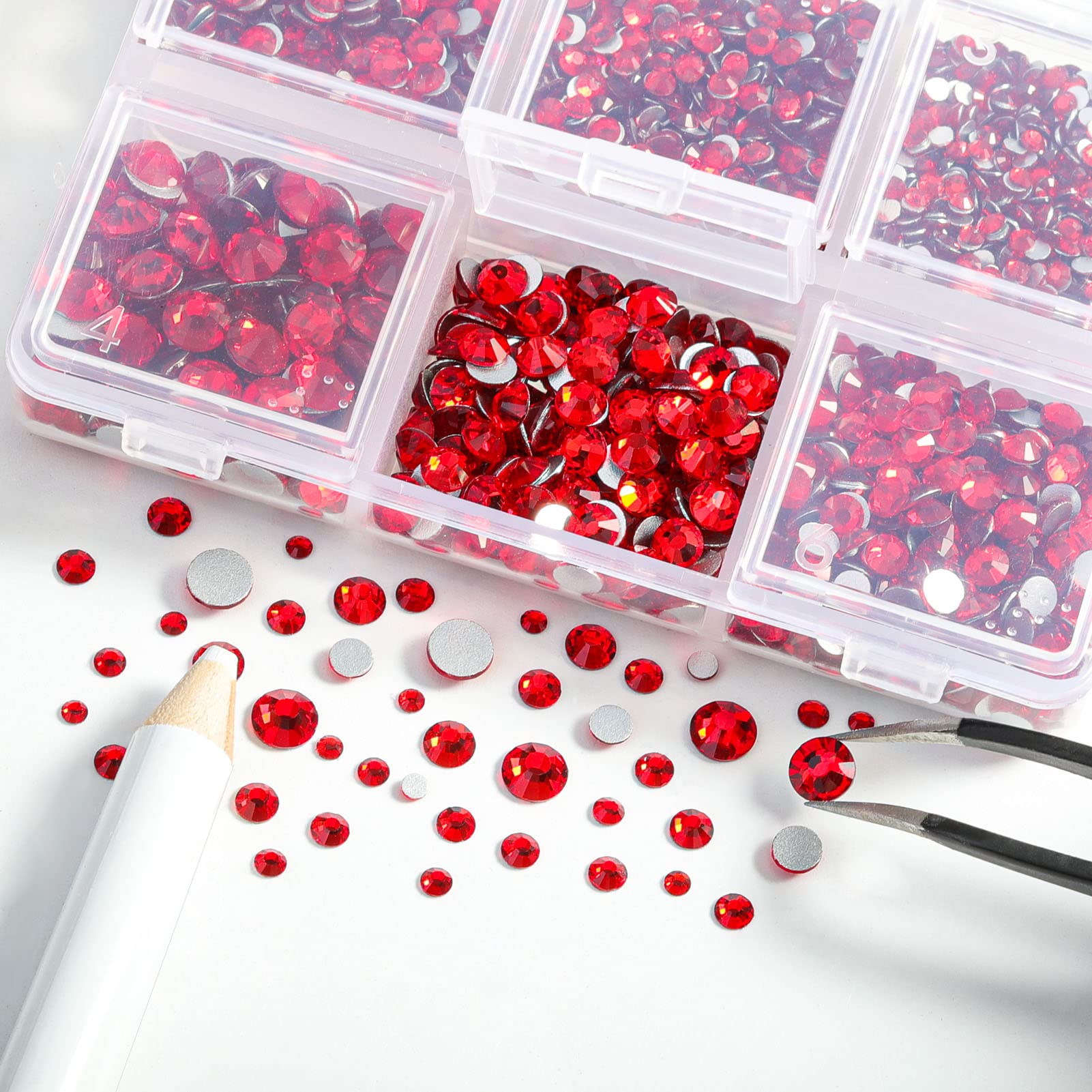 BEADSLAND close-up of cut glass facets highlighting sparkle and reflective brilliance