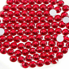 BEADSLAND front pack of 288 Siam rhinestones showing contents and size