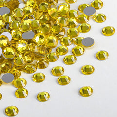 BEADSLAND front pack of lemon yellow SS16 rhinestones for bulk crafting sparkle