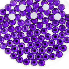 BEADSLAND front pack of 1440 purple SS20 rhinestones showing quantity and color, ideal for crafts