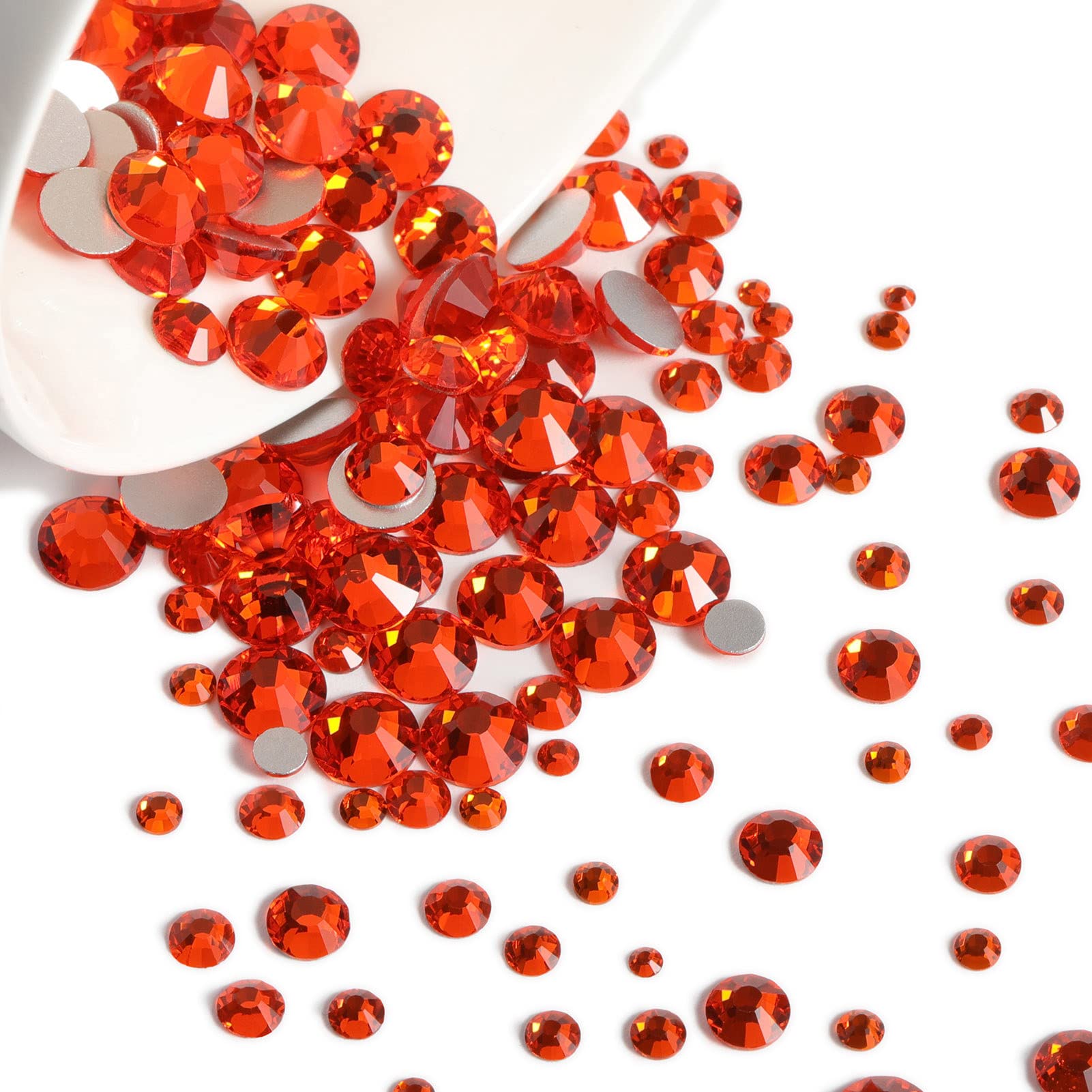 BEADSLAND close-up of cut facets revealing glass sparkle for eye-catching shine