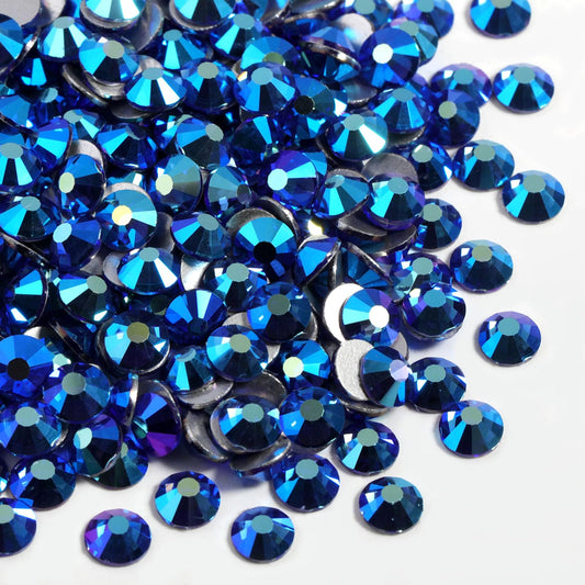 BEADSLAND close-up of cut facets highlighting sparkle and consistent glass quality