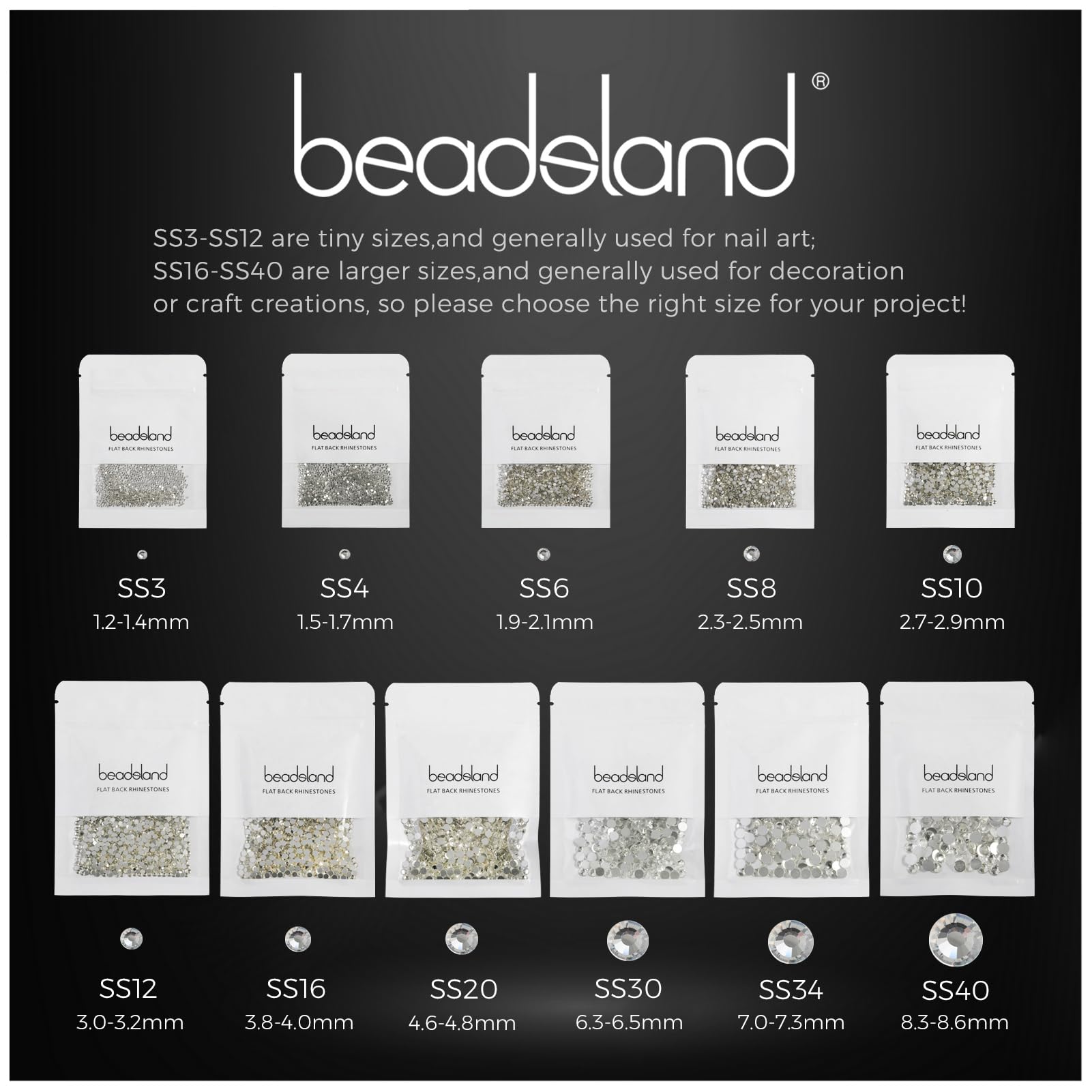 BEADSLAND rhinestones decorating a tumbler showing style upgrade and durable shine benefit