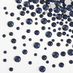 BEADSLAND size comparison chart from SS4 to SS30 illustrating size choices for varied designs