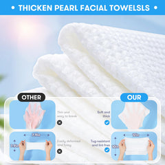 Beauntangly towel held in hand showing XL size and easy handling