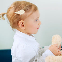 Beaupretty hair clip in styled hair demonstrating decorative accent and everyday wearability