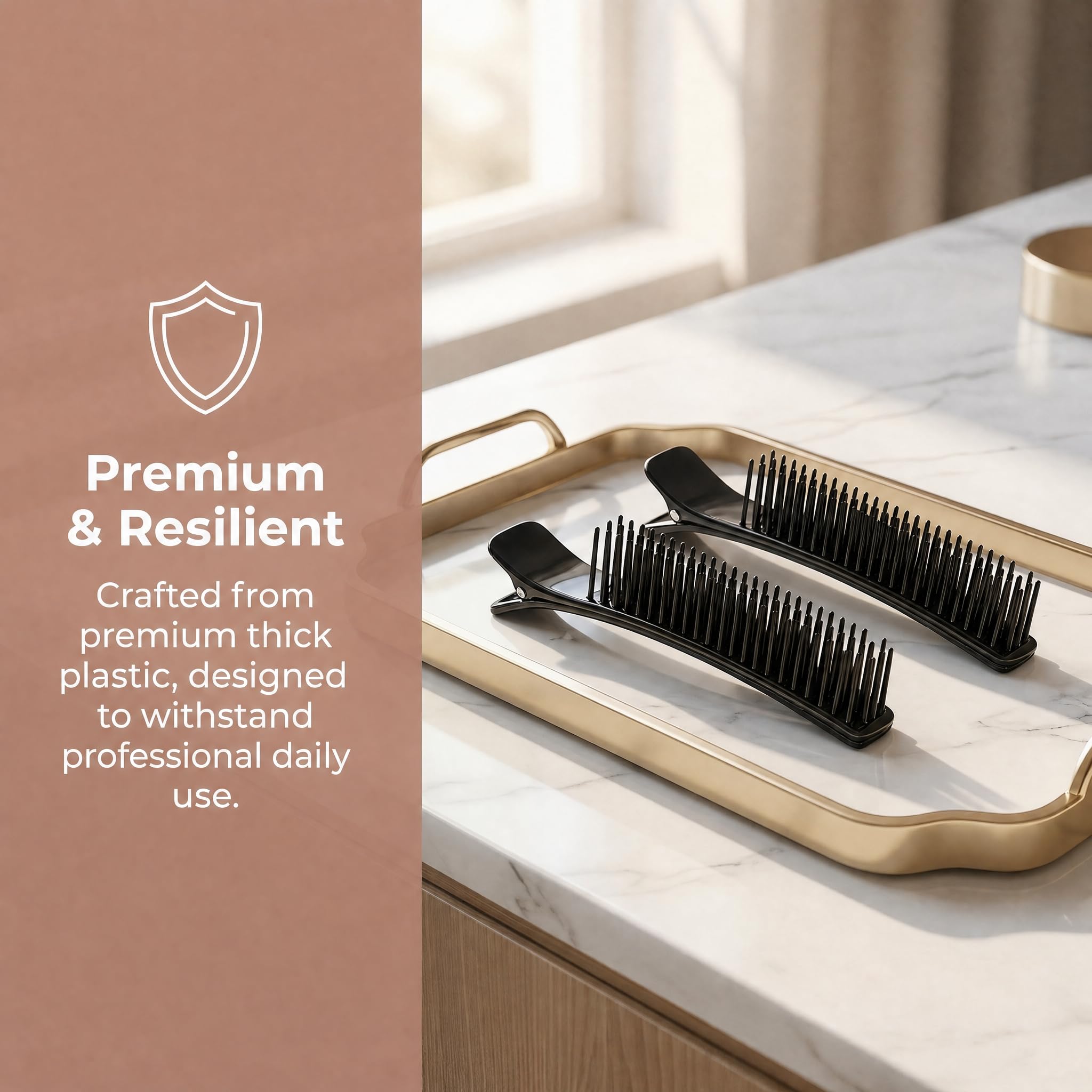 Beaupretty clips packed in a pouch for travel-friendly storage and portability