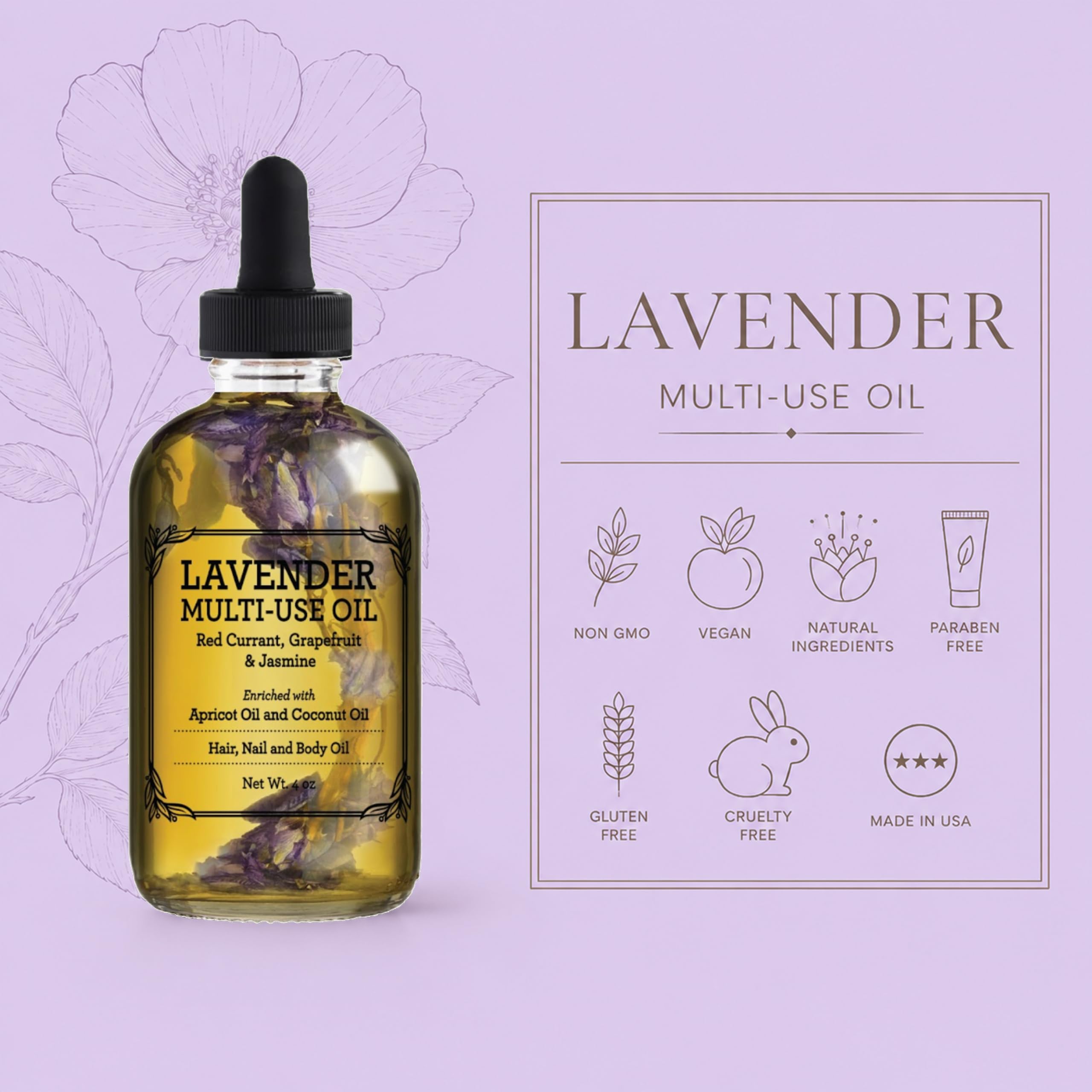BEAUTE DE PROVENCE smoothing hair ends to show frizz control and added shine benefit