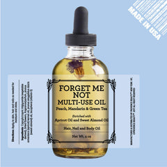 BEAUTE DE PROVENCE close-up oil texture on hand, shows lightweight absorbency benefit