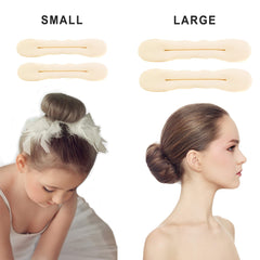 BEAUTÉ GALLERIA large donut next to ruler illustrating size and easy volume