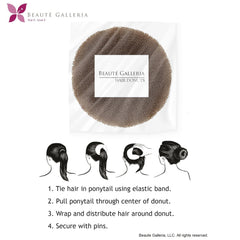 BEAUTÉ GALLERIA worn at a ballet recital showing secure elegant bun benefit