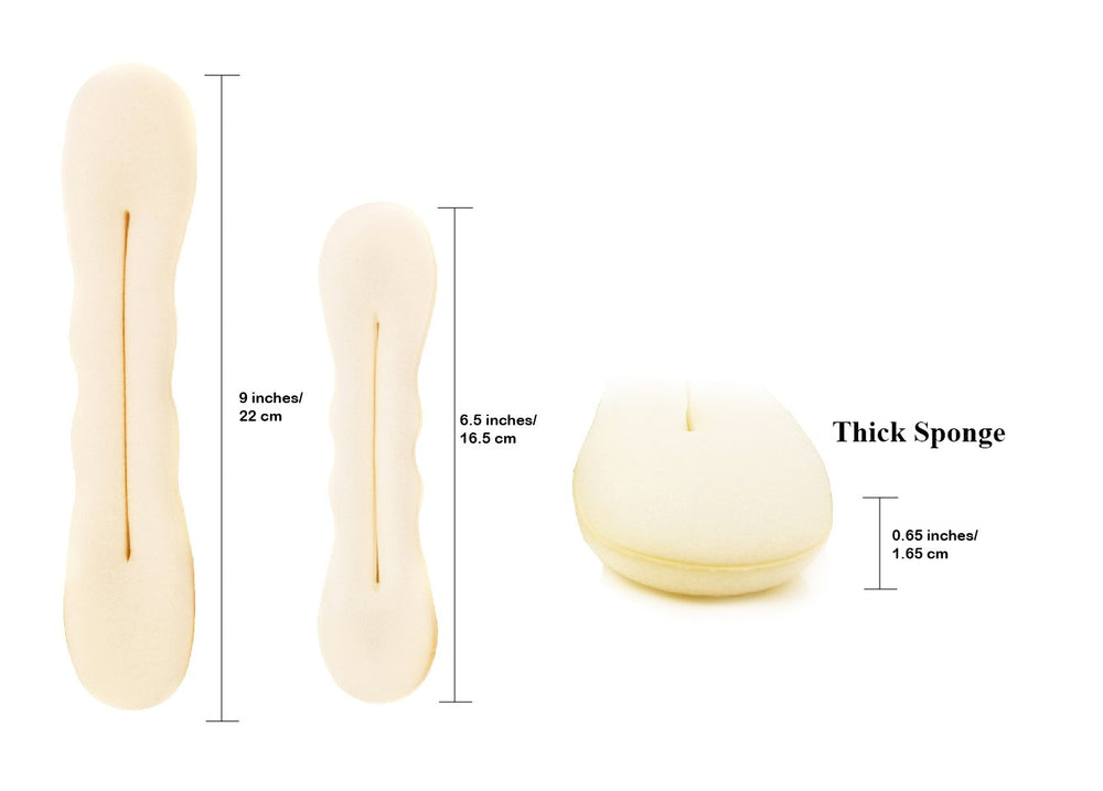BEAUTÉ GALLERIA in a ballet bun on dancer showing polished stage-ready hold