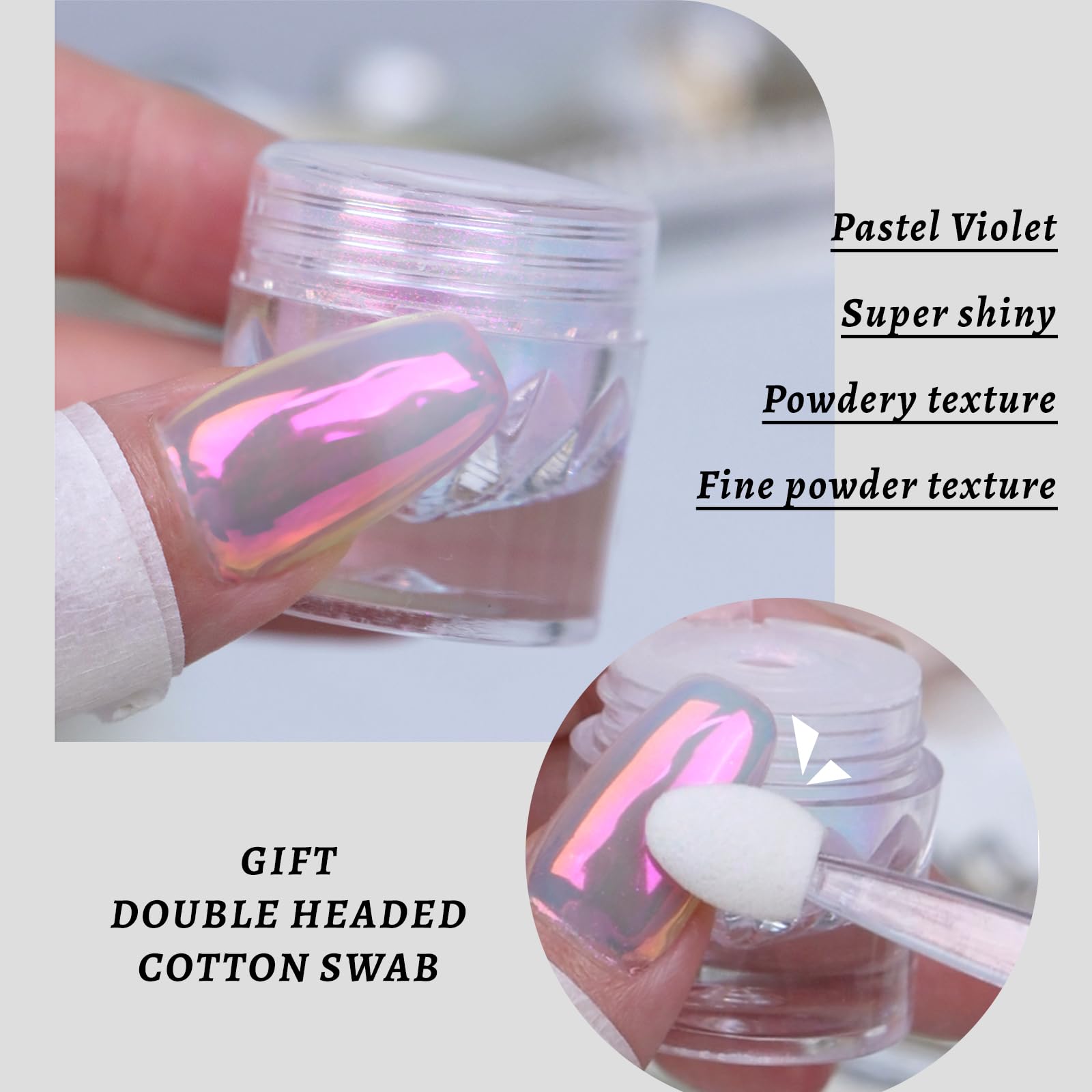 BEAUTNICE applicator tool with powder demonstrating easy application benefit