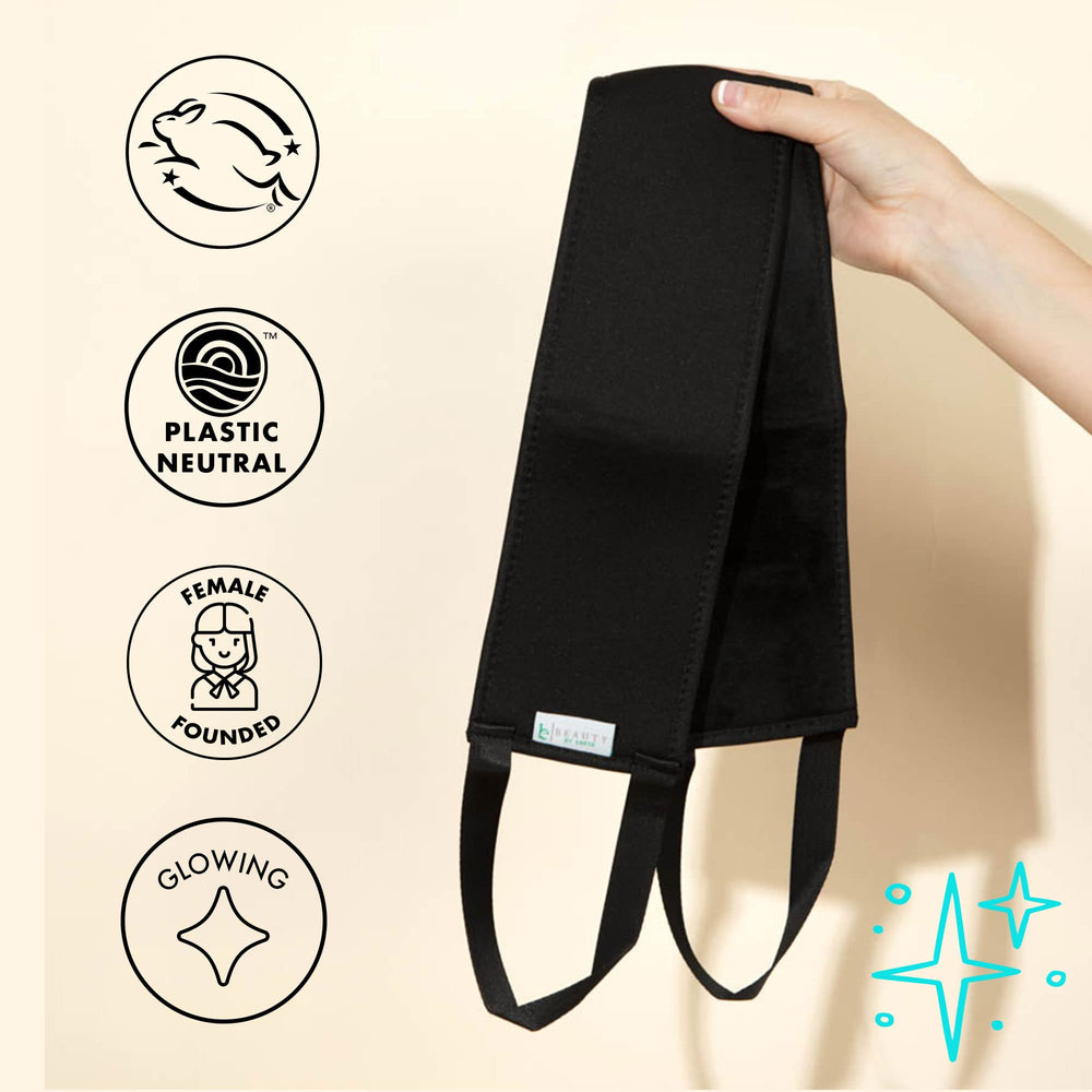 Beauty by Earth packaging and contents showing reusable tool convenience