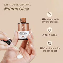 Beauty by Earth bottle beside ruler showing compact travel size