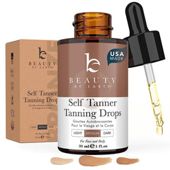 Beauty by Earth front packaging showing bottle and brand benefits