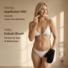 Beauty by Earth kabuki brush detail for precise facial blending