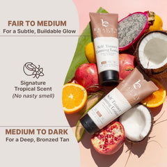 Beauty by Earth label and ingredients spotlight emphasizing organic formulation