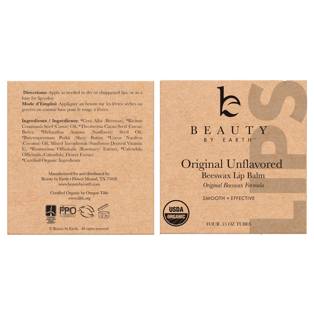 Beauty by Earth person applying balm outdoors demonstrating weather protection benefit