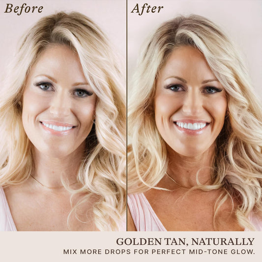 Beauty by Earth dropper dispensing drops showing lightweight texture