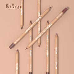 Beauty Glazed pencils in hand to show size and portability benefit